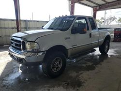 Salvage cars for sale at Homestead, FL auction: 2000 Ford F250 Super Duty