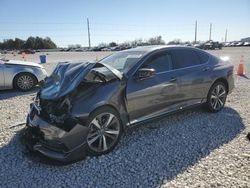 Salvage cars for sale at Temple, TX auction: 2021 Acura TLX Advance