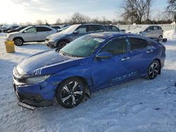 Honda Civic Vehiculos salvage en venta: 2018 Honda Civic Touring