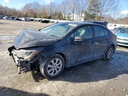 Salvage cars for sale at North Billerica, MA auction: 2021 Toyota Corolla LE