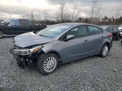 KIA salvage cars for sale: 2017 KIA Forte LX