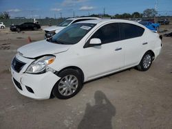 Salvage cars for sale at Homestead, FL auction: 2013 Nissan Versa S