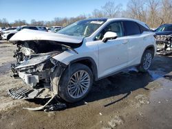 Salvage cars for sale at Ellwood City, PA auction: 2021 Lexus RX 350