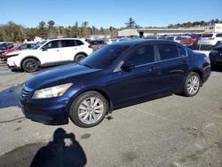 Salvage cars for sale at Exeter, RI auction: 2012 Honda Accord EX