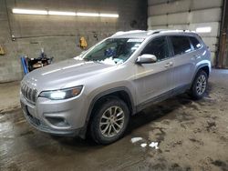 Salvage cars for sale at Angola, NY auction: 2019 Jeep Cherokee Latitude Plus