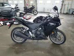 Salvage motorcycles for sale at Ham Lake, MN auction: 2012 Honda CBX250 RA