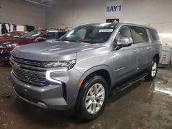 Salvage cars for sale at Elgin, IL auction: 2021 Chevrolet Suburban K1500 Premier