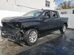 Chevrolet Silverado c1500 Custom Vehiculos salvage en venta: 2021 Chevrolet Silverado C1500 Custom