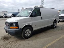 Salvage trucks for sale at Hayward, CA auction: 2014 GMC Savana G3500