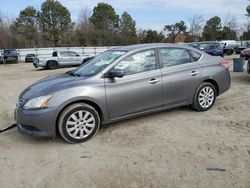 Salvage cars for sale at Hampton, VA auction: 2015 Nissan Sentra S