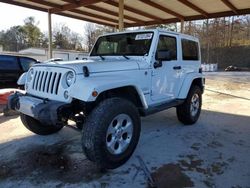 2014 Jeep Wrangler Sahara en venta en Hueytown, AL