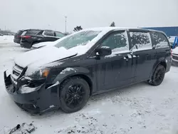 Salvage cars for sale at Woodhaven, MI auction: 2020 Dodge Grand Caravan GT