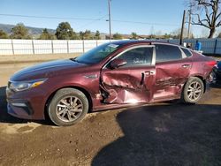 Salvage cars for sale at San Martin, CA auction: 2020 KIA Optima LX