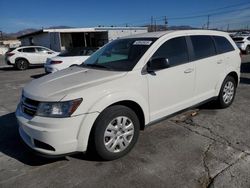 Salvage cars for sale at Sun Valley, CA auction: 2014 Dodge Journey SE