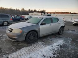 Salvage cars for sale at Windham, ME auction: 2012 Dodge Avenger SE