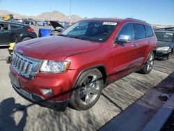 Salvage cars for sale at North Las Vegas, NV auction: 2012 Jeep Grand Cherokee Overland