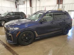 Carros salvage a la venta en subasta: 2020 BMW X7 M50I