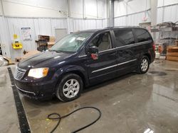 Salvage cars for sale at Wayland, MI auction: 2011 Chrysler Town & Country Touring