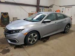 Honda salvage cars for sale: 2020 Honda Civic LX