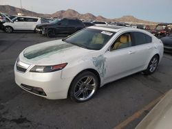 Salvage cars for sale from Copart North Las Vegas, NV: 2013 Acura TL