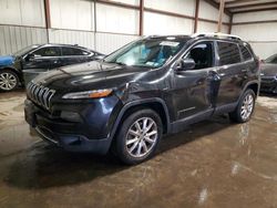 Salvage cars for sale at Pennsburg, PA auction: 2015 Jeep Cherokee Limited