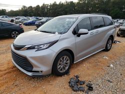 Salvage cars for sale at Eight Mile, AL auction: 2021 Toyota Sienna XLE