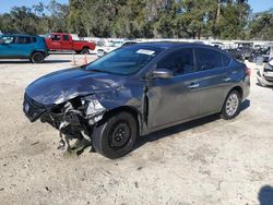 Salvage cars for sale from Copart Ocala, FL: 2019 Nissan Sentra S