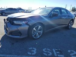 Vehiculos salvage en venta de Copart Rancho Cucamonga, CA: 2021 Acura TLX Advance