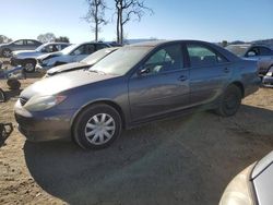 Salvage cars for sale from Copart San Martin, CA: 2005 Toyota Camry LE