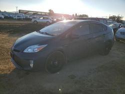 Toyota salvage cars for sale: 2012 Toyota Prius