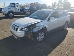 Vehiculos salvage en venta de Copart Denver, CO: 2010 Subaru Outback 3.6R Limited