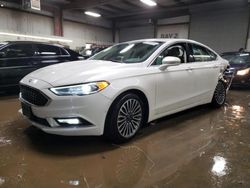 Salvage cars for sale at auction: 2018 Ford Fusion TITANIUM/PLATINUM HEV