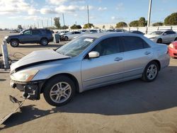 Salvage cars for sale at auction: 2007 Honda Accord SE