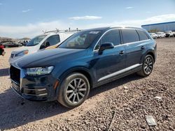 Salvage cars for sale at Phoenix, AZ auction: 2019 Audi Q7 Premium Plus