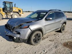 Salvage cars for sale at New Braunfels, TX auction: 2015 Jeep Cherokee Latitude