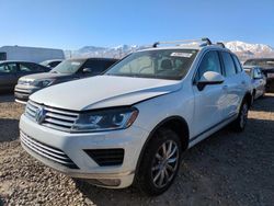 Salvage cars for sale at Magna, UT auction: 2015 Volkswagen Touareg V6