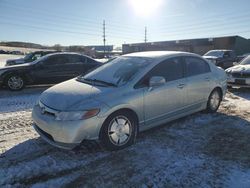 Honda salvage cars for sale: 2008 Honda Civic Hybrid