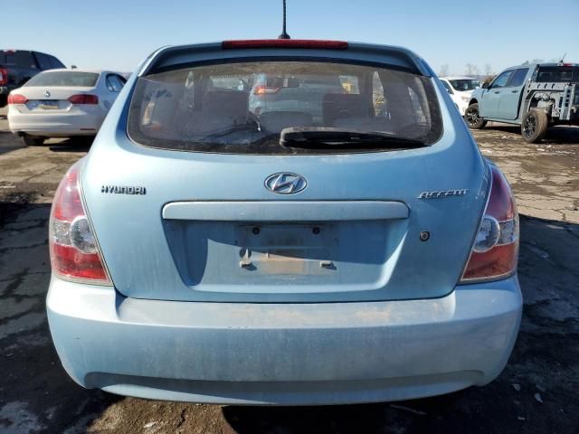 2010 Hyundai Accent Blue