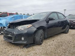 Salvage cars for sale at Houston, TX auction: 2015 Toyota Corolla L