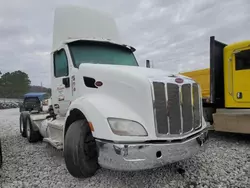 Salvage trucks for sale at Prairie Grove, AR auction: 2021 Peterbilt 579