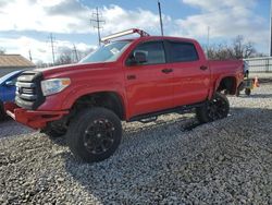 Toyota Tundra Vehiculos salvage en venta: 2015 Toyota Tundra Crewmax SR5