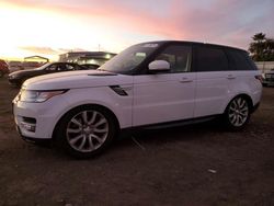 Salvage cars for sale at San Diego, CA auction: 2014 Land Rover Range Rover Sport HSE