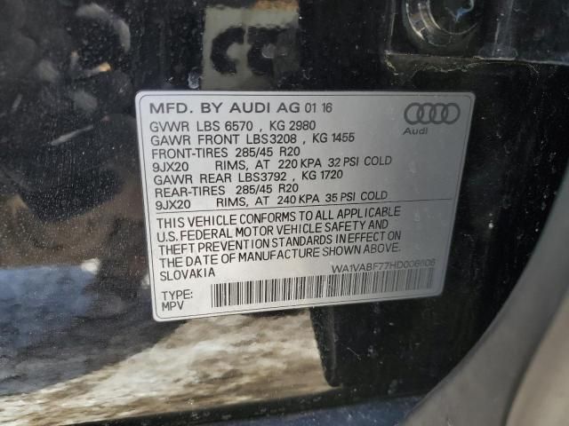 2017 Audi Q7 Prestige