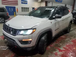 Salvage cars for sale at Angola, NY auction: 2019 Jeep Compass Trailhawk