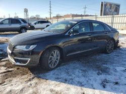 Salvage cars for sale at Chicago Heights, IL auction: 2019 Lincoln MKZ Reserve I