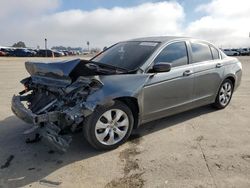 Salvage cars for sale at Fresno, CA auction: 2008 Honda Accord EXL