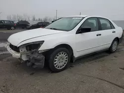 Honda salvage cars for sale: 2007 Honda Accord Value