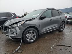 Salvage cars for sale from Copart Woodhaven, MI: 2024 Ford Escape ST Line