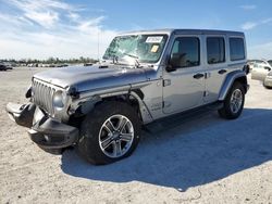 Salvage cars for sale at Arcadia, FL auction: 2018 Jeep Wrangler Unlimited Sahara