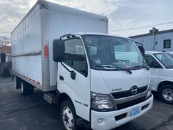 Salvage trucks for sale at Mendon, MA auction: 2018 Hino 195